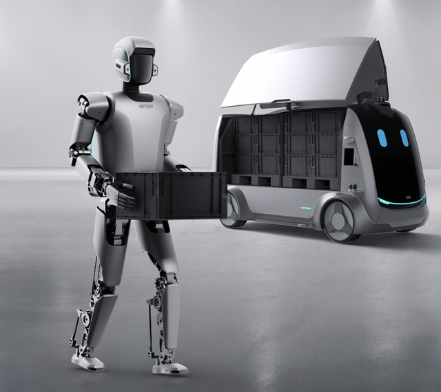 UBTECH Industrial Humanoid Robot Walker S1 Factory Handling Solutions AI Artificial Intelligence Humanoid Service Robot Price