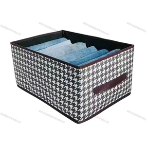 Caja de Almacenamiento Plegable Minimalista de Tela No Tejida, Resistente al Polvo y al Desgaste, <span class=keywords><strong>para</strong></span> Organización de <span class=keywords><strong>Ropa</strong></span> - Product Image 5