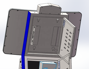 Quiosco del fabricante Conozca a su cliente Quiosco KYC para banca Información de reconocimiento de dedos faciales Quiosco táctil - Product Image 6
