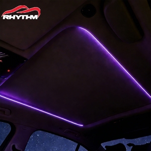 Lumière d'ambiance LED pour toit ouvrant de voiture, 32 couleurs, éclairage décoratif intérieur pour BMW X3/IX3 2018-2021 - Product Image 1