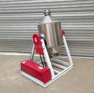 Mezclador de válvula de mariposa de 200L para café, té, leche en polvo, multifunción, grado alimenticio, <span class=keywords><strong>cerrado</strong></span>, materia prima química, máquina mezcladora de polvo - Product Image 3