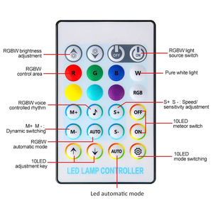 Kit de Luces LED RGBW para Decoración Interior de Automóviles, 32W, PMMA Óptico, IP33, Control Remoto, Sonido, APP, 6.5 pies, 0.75mm, Efecto Estrella - Product Image 4