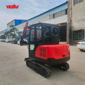 LYZG Mini Excavator & Tractor with <b>Towable</b> Backhoe Imported Engine Hydraulic Pump & Gearbox Crawler Type Shandong Made - Product Image 4