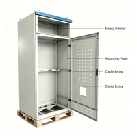 Armoire de distribution basse tension GGD / Boîtier modulaire en acier laminé à froid IP55 1,2 mm, assemblage personnalisé OEM avec couleur RAL sur mesure