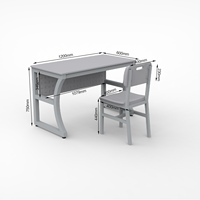 Ensemble de table et chaises en bois de haute qualité pour université, collège et école aux Philippines – Table et chaise modernes pour enseignant