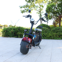 Batterie au lithium City Coco, Citycoco Scooter électrique Europe Entrepôt, 2000w 60V 20ah Monopatines électroniques unisexes Es1001 X7