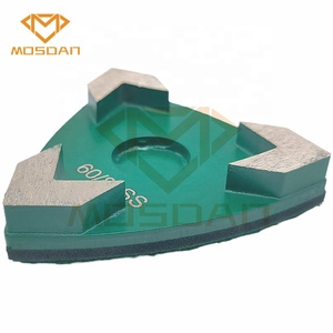 قرص طحن ثلاثي الأطواق ومظهر السهام الثلاثية وسادات الماس لطحن - Product Image 3