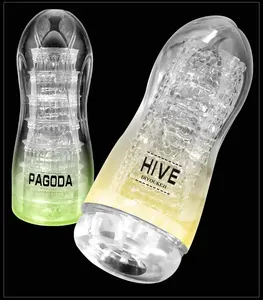 Männer Masturbation Spielzeug Transparente Saugnapf Männliche Trainer Ausrüstung Erwachsene Mastur bator <span class=keywords><strong>Sex</strong></span> Für Jungfrau Vagina Sexspielzeug Sexuelle OEM - Product Image 2