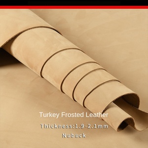 Maleta Tian <span class=keywords><strong>Bailan</strong></span> de piel de vaca con característica antipilling, patrón sólido, primera capa de cuero genuino de vaca curtido vegetalmente, nubuck. - Product Image 2