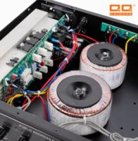 Amplificateur de puissance professionnel 480W pour sonorisation de zone, 8-16Ω, montable en rack, pour grandes salles et installations commerciales