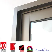 Aluminium Aloi Kualitas Tinggi Bingkai Casement Pintu Engsel Pintu untuk Rumah Tinggal