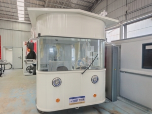 Carro <span class=keywords><strong>de</strong></span> Comida para Venta Ambulante, Remolque Comercial para Catering <span class=keywords><strong>de</strong></span> <span class=keywords><strong>Pollo</strong></span> Asado, BBQ, Tacos, Café y Snacks con Parrilla - Product Image 4