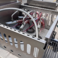 Machine à flamme à gaz double usage pour l'écorchage de volailles et la torréfaction du poivre tigre