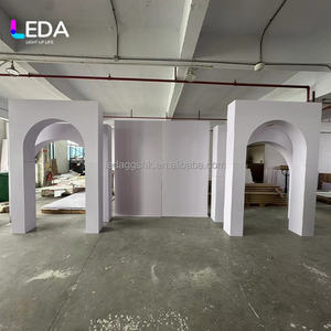 Arco de Acrílico Blanco Personalizado LEDA para Decoración de Bodas, Soporte para Fondo de Escenario de Boda, Arco de Acrílico para Decoración de Eventos - Product Image 6
