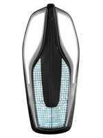 Lumière de plafond intérieure universelle Haomi pour MPV, compatible Hiace, V-Class, Vito, Metris – Design moderne et luxueux en plastique pour lecture et éclairage d'ambiance