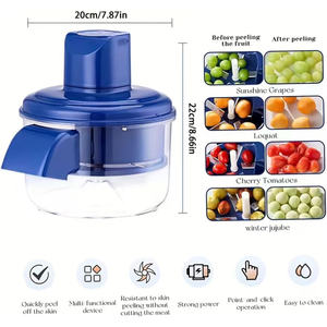 NUEVA Máquina Peladora de Uvas Pequeña para el Hogar 2025, Máquina Peladora de Tomates Cherry y Ajos, Máquina Peladora de Frutas Eléctrica - Product Image 4