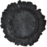 Sous-vêtements en verre bords dorés, décoratifs de mariage, hôtel de luxe Royal, restaurant de fête antique, bon marché, 13 pouces