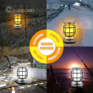 Nueva lámpara de <span class=keywords><strong>camping</strong></span>, <span class=keywords><strong>tienda</strong></span> solar para exteriores, lámpara vintage, iluminación, lámpara de campamento, linterna de <span class=keywords><strong>camping</strong></span>, batería de larga duración - Product Image 2