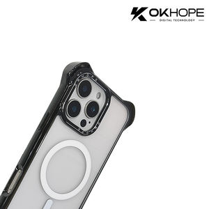 Fuerte magnético PC Ad TPU Mobile Cover Venta al por mayor Transparente Magnses ETIC Clear para <span class=keywords><strong>iPhone</strong></span> Case 16 15 14 13 12 <span class=keywords><strong>11</strong></span> <span class=keywords><strong>Pro</strong></span> <span class=keywords><strong>Max</strong></span> - Product Image 5