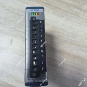 1 unidad de servoaccionamiento sin escobillas NI 9502 de National Instruments usado - Product Image 1