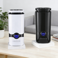 Diffuseur d'arômes de bureau intelligent à ultrasons Humidificateur en plastique électrique à grand volume de brouillard