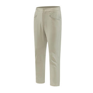 Pantalones de pana de cintura media y pierna recta para hombre, para montañismo y ocio al aire libre, forrados con forro polar, de secado rápido y resistentes al desgaste, deportivos - Product Image 1