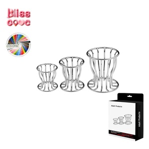 سدادة شرجية مجوفة من الفولاذ المقاوم للصدأ بأحجام متعددة للعب الشرجي - Product Image 1