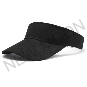 Chapeau de soleil creux personnalisé en gros pour femme, anti-UV, pour le golf, réglable, unisexe - Product Image 4