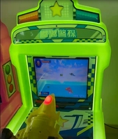 Machine de jeu d'arcade de tir sur avions de combat à monnayeur, simulateur de redépôt de billets avec écran LED pour FEC intérieur