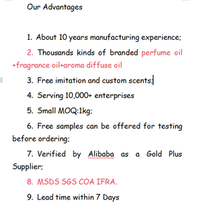 Olio Fragrante Naturale <span class=keywords><strong>di</strong></span> Lavanda, Gelsomino, Lime e Cocco per Shampoo, Produzione <span class=keywords><strong>di</strong></span> Sapone e <span class=keywords><strong>Profumeria</strong></span> |   Cura della pelle e dei capelli - Product Image 4