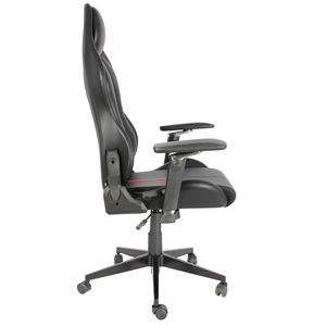 Diseño novedoso, alta calidad, ergonómico, sin disolventes, tela de PU, masaje, silla ejecutiva para juegos, reposabrazos 6D, Base de Metal, Gas de 4 etapas - Product Image 4