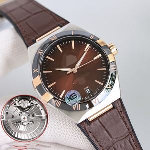 Reloj Mecánico Nuevo de Moda y Estilo Personalizado, Reloj Digital Simple de Acero Inoxidable y Cuero para Hombre y Mujer - Product Image 2