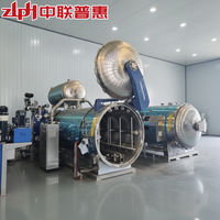 Autoclave de stérilisation horizontal automatique pour aliments prêts à consommer et conserves