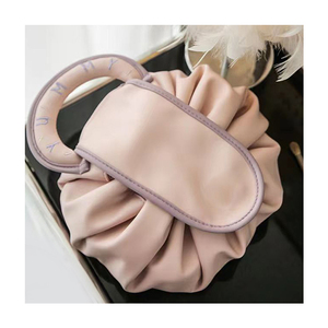 travel makeup pouch price Custom Logo Design Makeup Organizer Pouch Cosmetic Toiletry Travel Bag Drawstring Makeup Bag