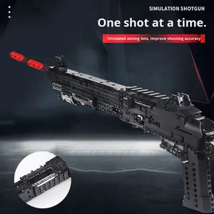 NUEVO Modelo <span class=keywords><strong>King</strong></span> 14003 Juguete Educativo Modelo 1:8 Bloques de Construcción Escopeta de Plástico Regalo para Niños Adolescentes Inspirado - Product Image 3