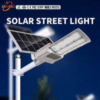 Lampadaire solaire LED 100W avec boîtier en aluminium, cellule photoélectrique 12-13 heures, étanche IP65