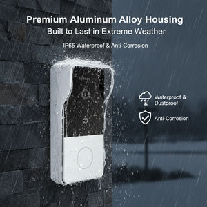 <span class=keywords><strong>Sonnette</strong></span> vidéo IP intelligente Hiwink 2K pour villa, en aluminium, étanche IP65 avec 7 écrans d'affichage - Product Image 3