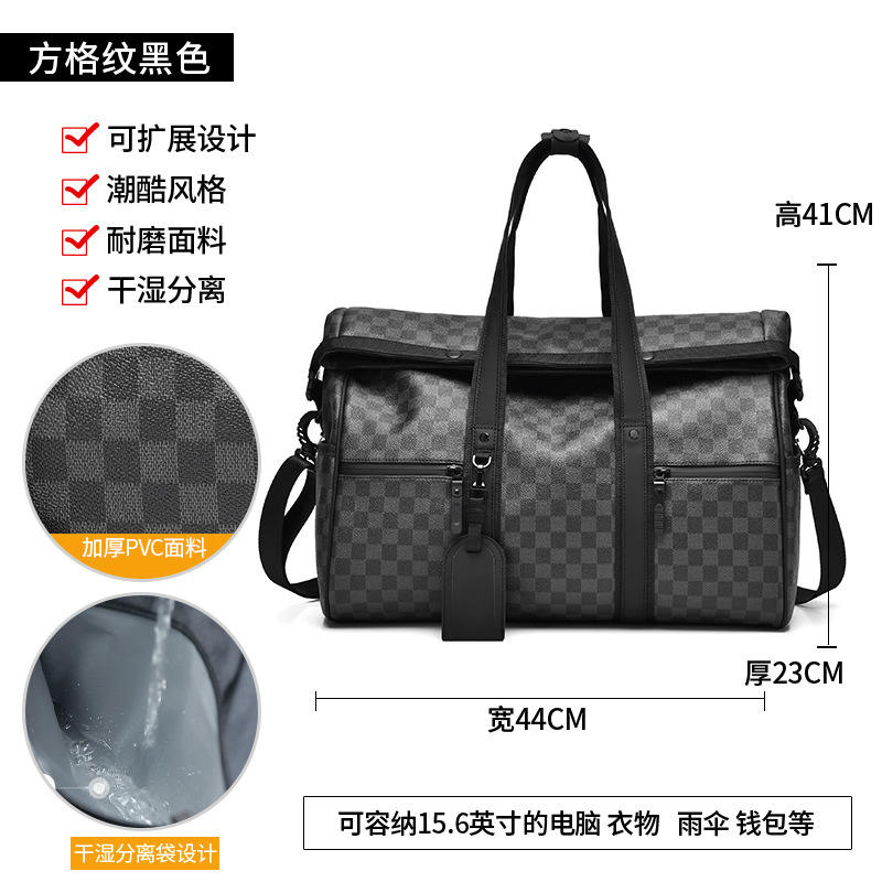 8611 checkered black