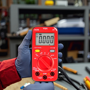 Máy đo vạn năng kỹ thuật số thông minh VA25B với màn hình LCD, True RMS, NCV, CAT III 600V, đo điện áp, dòng điện, điện trở, loại K đang giảm giá - Product Image 1