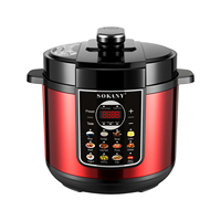 Cuisinière à pression mécanique Sokany, nouvelle, en acier inoxydable, électrique, avec cuve antiadhésive, programmable, 6L, pour usage domestique