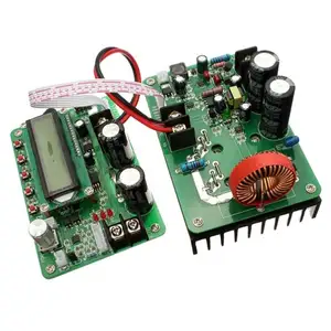 ZXY6020S 1200W 고성능 Programable 벅 DC 스위치 전원 공급 장치 보드 w/TTL ZXY-6020S DC-DC 전원 공급 장치 모듈
