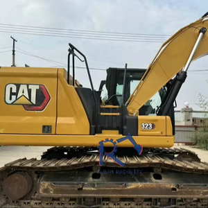 Mini-excavatrice hydraulique Caterpillar CAT323 d'occasion, type chenille, moteur 2024, d'origine japonaise - Product Image 3