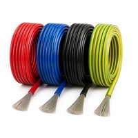 Cable UL1569 de PVC de 7 AWG y 10 mm², OFC estañado, 600 V, 105 °C, para panel de control, cargador de vehículos eléctricos, inversor y cableado de electrodomésticos industriales