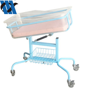 अस्पताल बच्चे का पालना पहियों के साथ अनुकूलित पारदर्शी पालना नवजात शिशु बिस्तर - Product Image 2