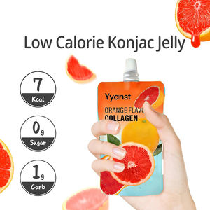 คอลลาเจนเปปไทด์เยลลี่คุณภาพสูง แบรนด์ส่วนตัว ผสมวิตามินซี วีแกน คอนเจ็ค ไม่มีน้ำตาล - Product Image 4