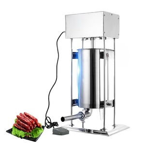 Machine à farcir les saucisses électrique automatique pour le remplissage et la fabrication de saucisses, facile à utiliser, équipement de remplissage de saucisses - Product Image 1