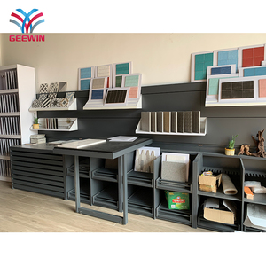 Gạch hiển thị đơn vị tráng men Slate gốm kim loại kệ trưng bày cho tấm đá cẩm thạch kết hợp tủ - Product Image 1