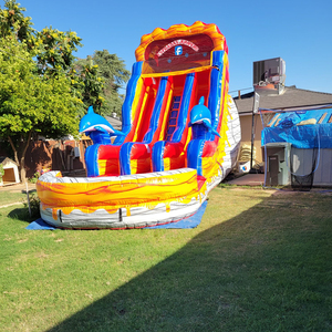 Trượt Nước Bơm Hơi Khổng Lồ Bán Chạy Dành Cho Người Lớn Bơm Hơi Bật Lên Mặt Trăng Với Trượt Nước Trượt Du Thuyền Bơm Hơi - Product Image 4