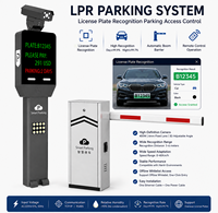 Système mondial de reconnaissance de plaques d'immatriculation ANPR avec caméra LPR et barrière automatique pour un accès intelligent au stationnement