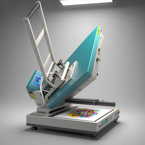 Machine de transfert de chaleur manuelle 25*30 assurance qualité de l'équipement de presse à chaud de repassage plat numérique de vêtement - Product Image 1